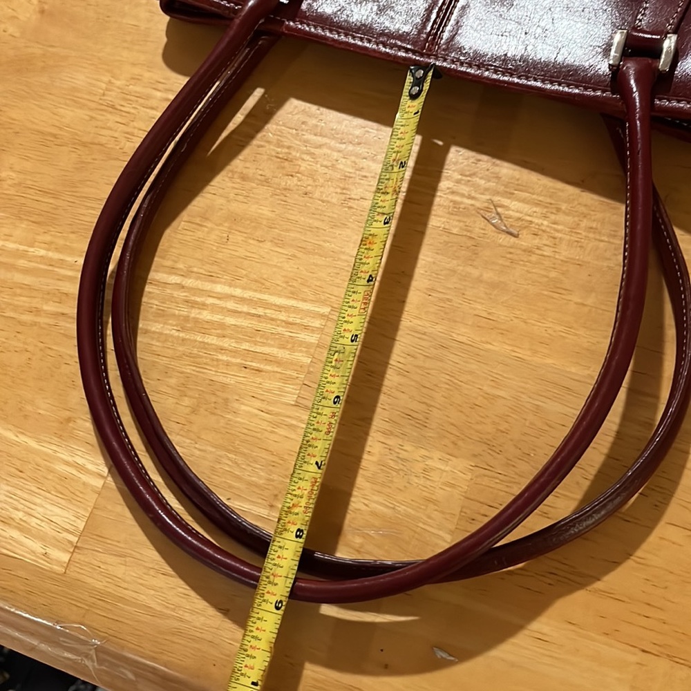 💚 EUC Mila Paoli Genuine Leather HandBag - Picture 16 of 16